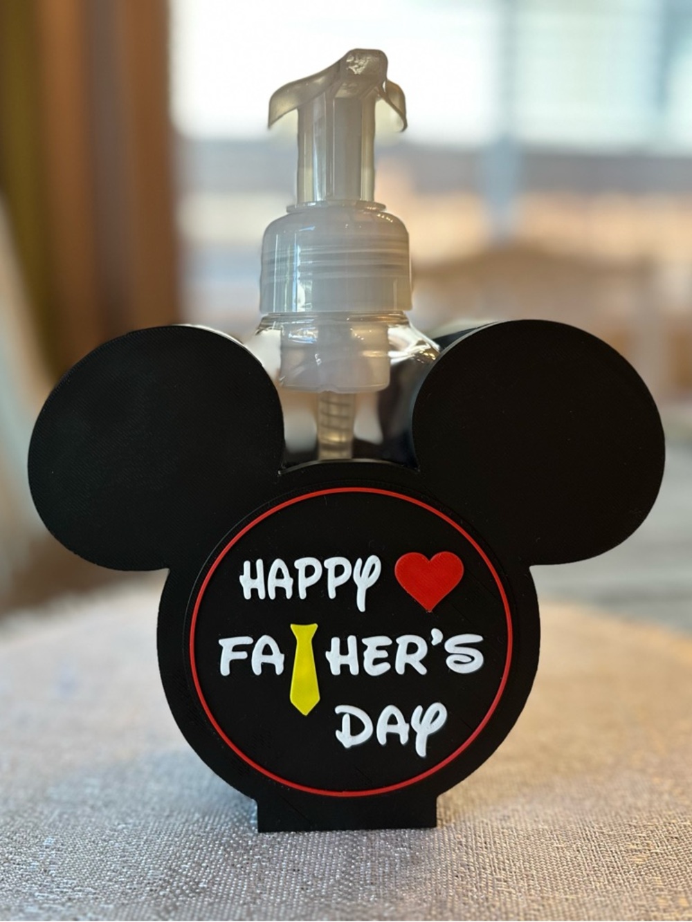 Disney Mickey Mouse Father’s Day soap holder for Bath and Body Works